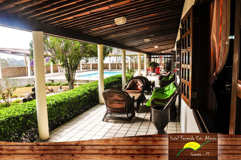 Hotel Fazenda Ceu Aberto Gravatá Dış mekan fotoğraf
